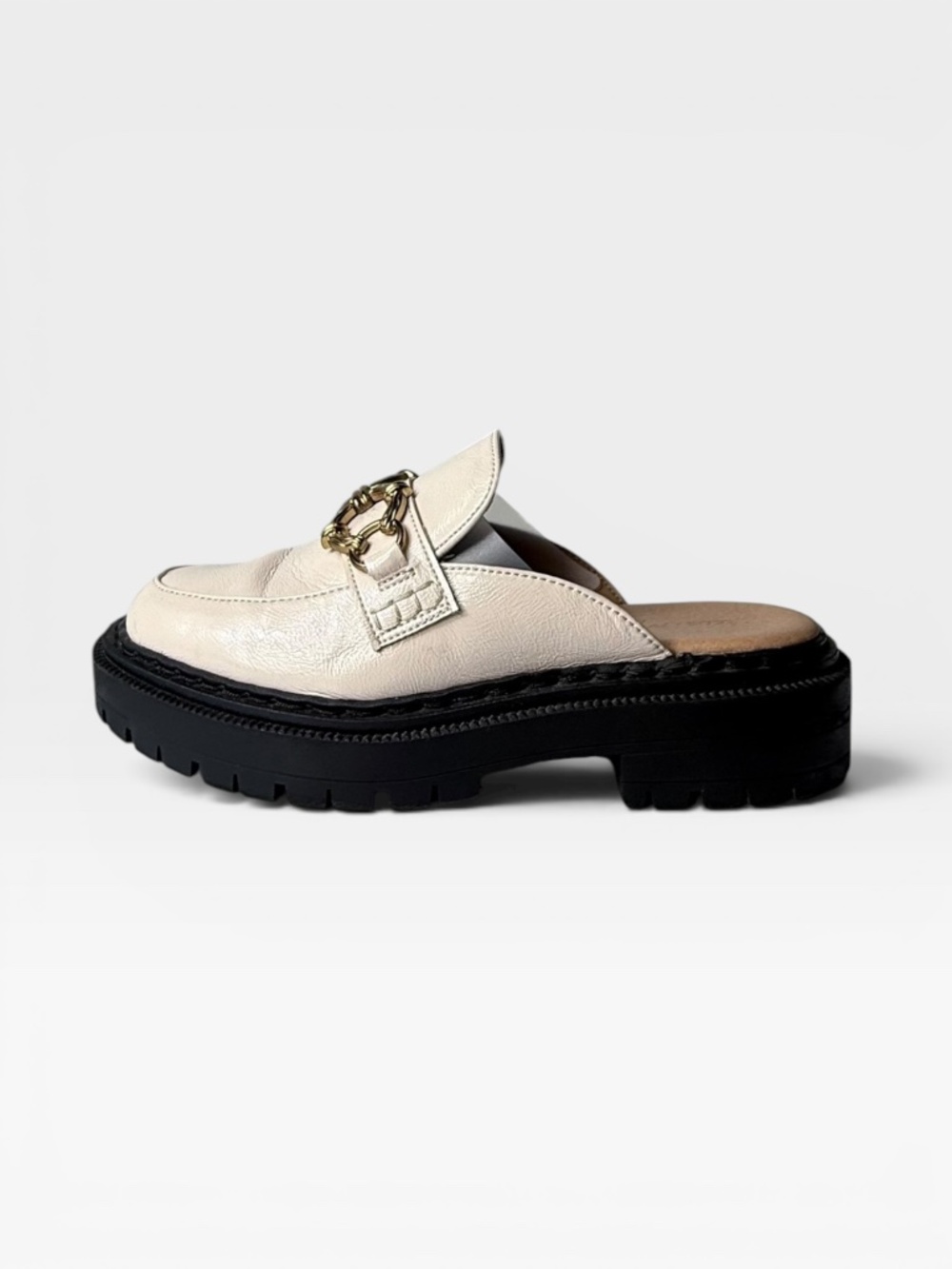 Circus by Sam Edelman Evangeline Lug Sole Mules in Vanilla Size 7 - Picture 5 of 10